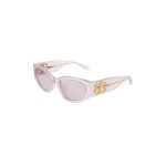 Women’s Bossy Round Af Sunglasses in Light Pink - Image 4